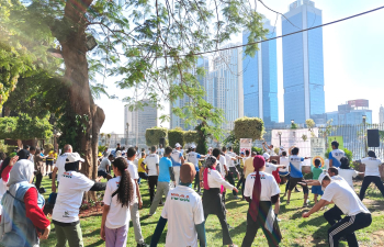 Yoga Rally in Cairo